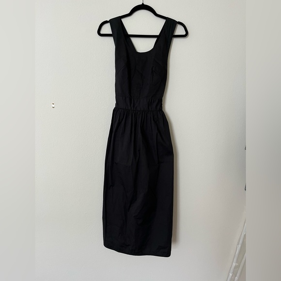 Everlane Black Cotton Dress - Picture 3 of 11